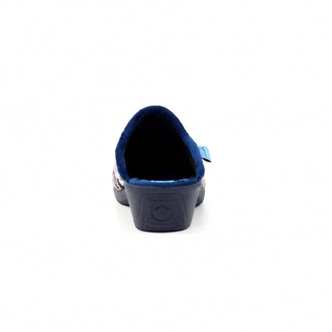 Lunar Erin II Ladies Mule Slipper KLA173 Blue