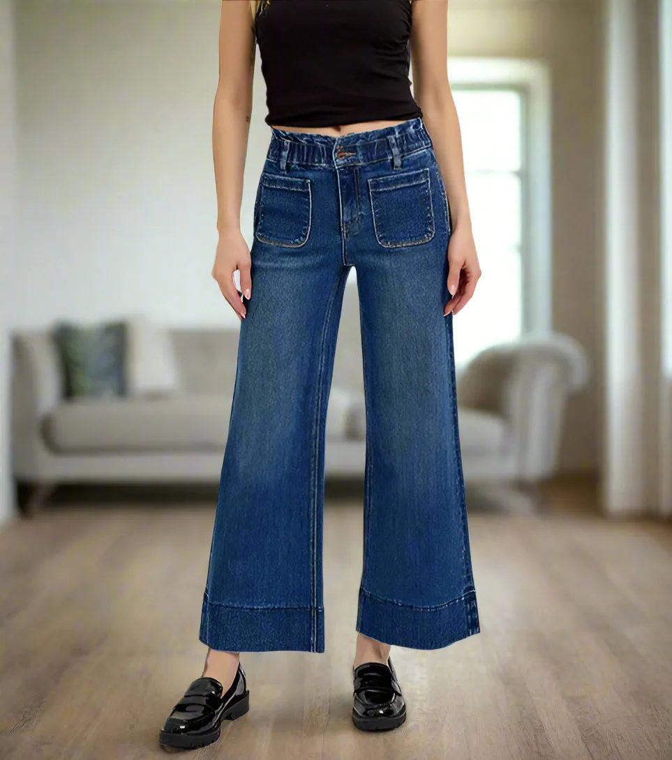 Mariani Wide Leg Jeans | Risen