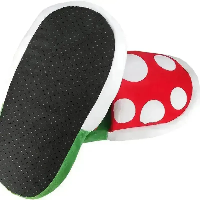 Mario Piranha Plant Plush Slippers