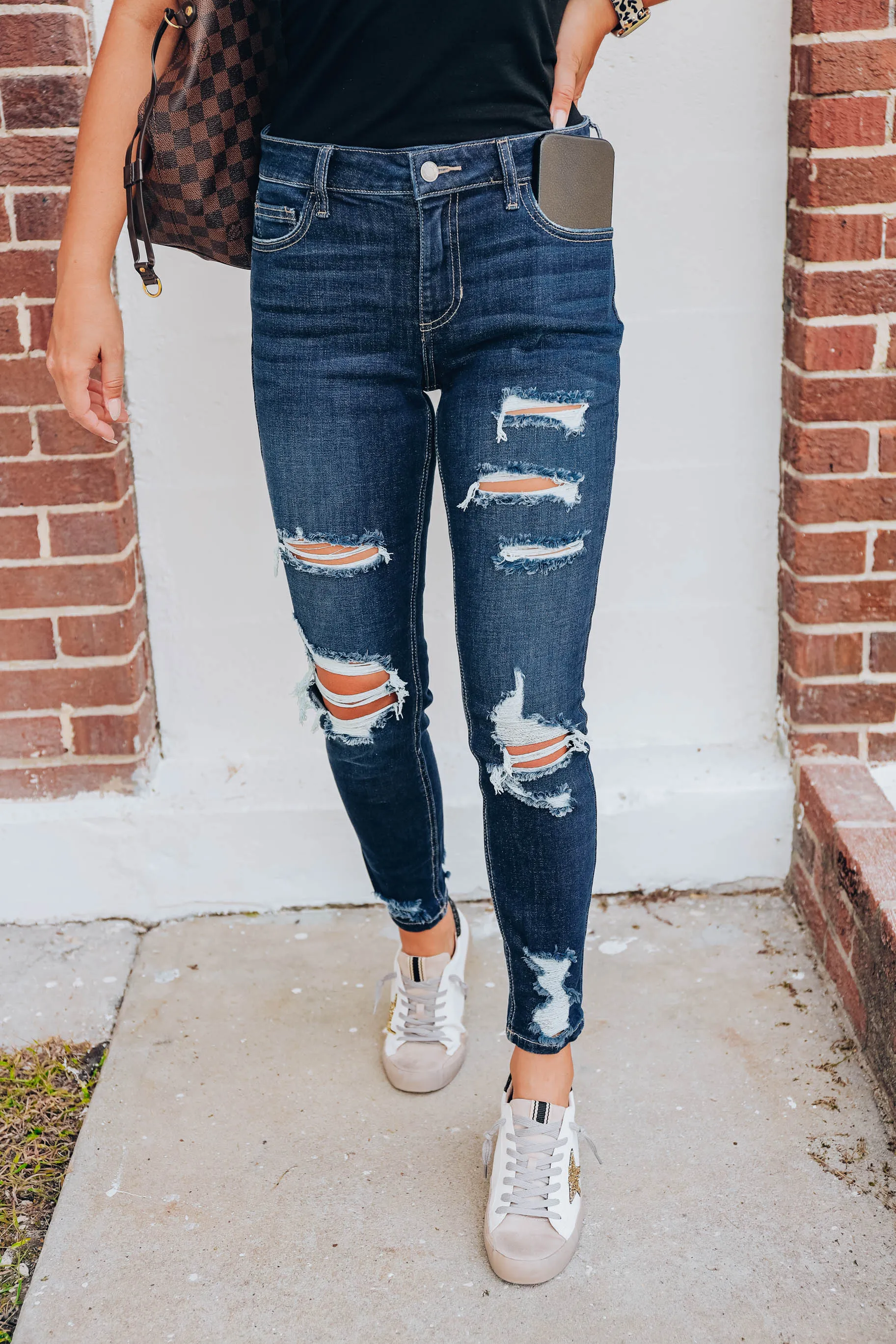 Melina Mid-Rise Crop Jeans - Final Sale