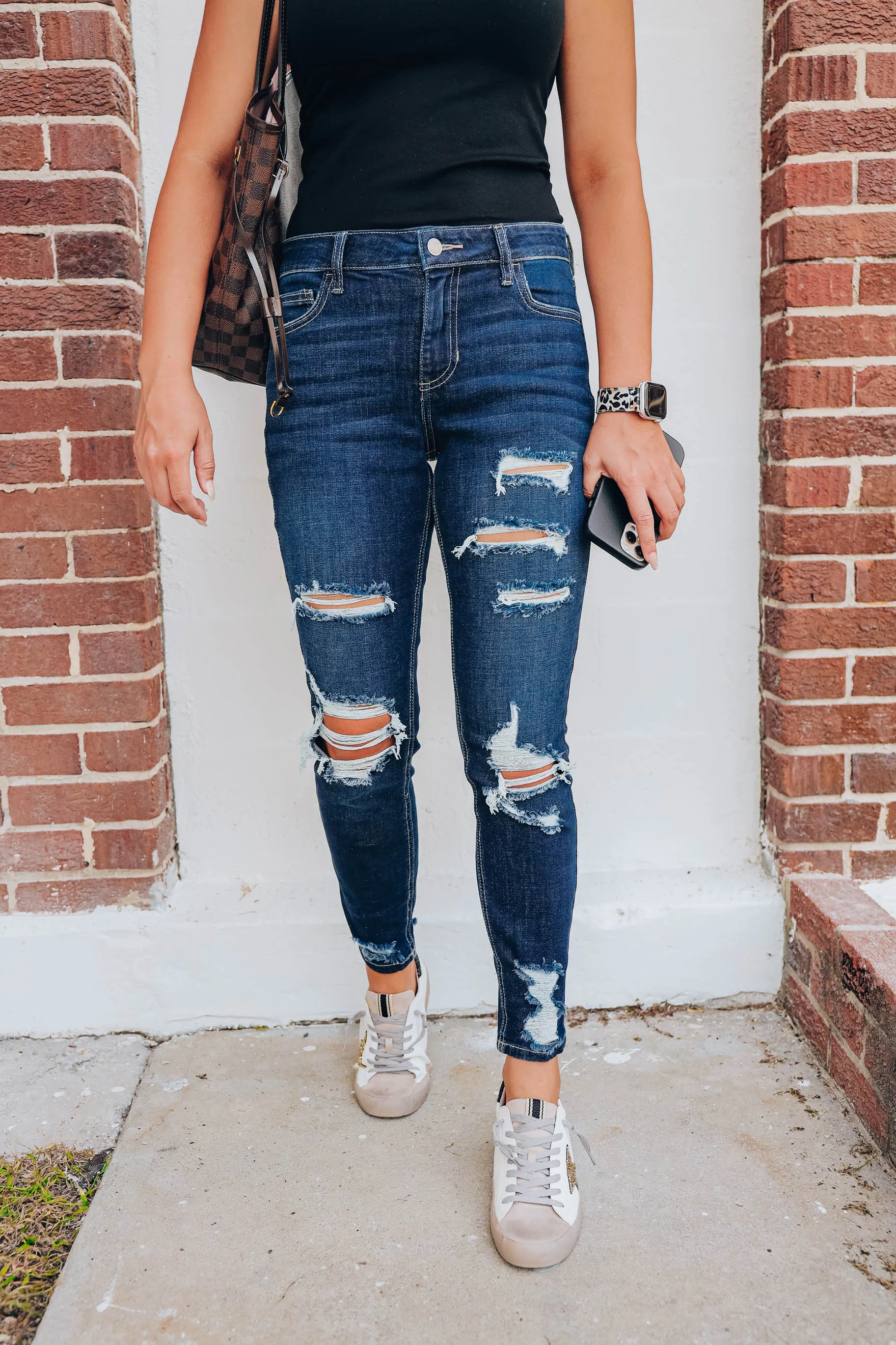 Melina Mid-Rise Crop Jeans - Final Sale