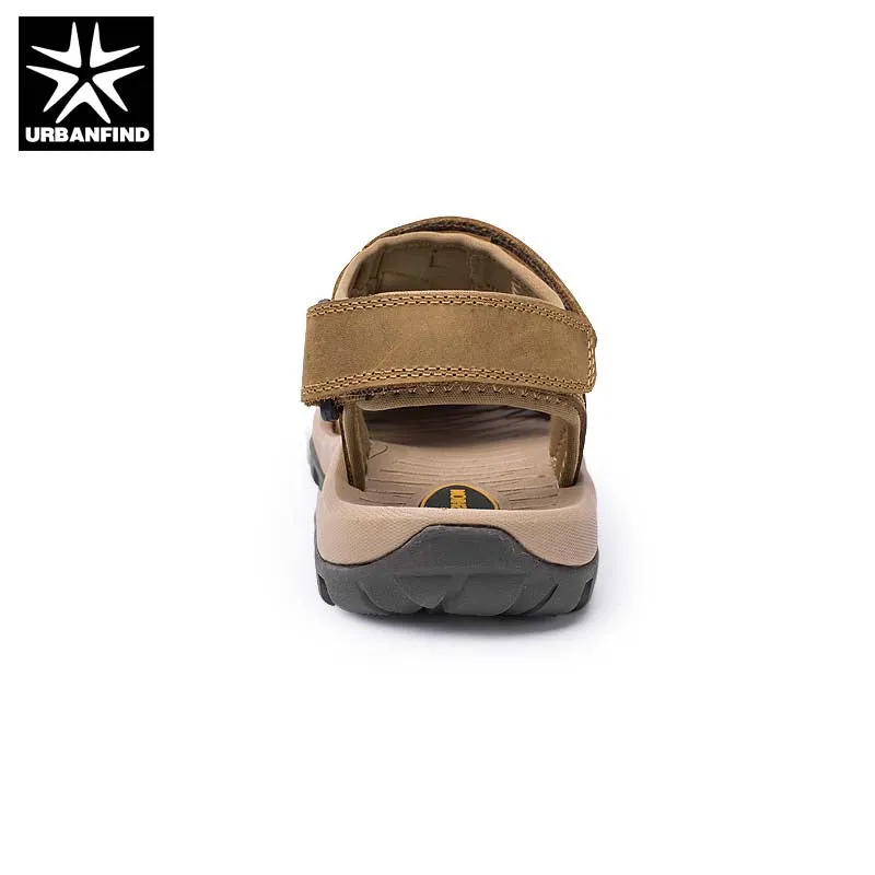 Men Genuine Leather Sandals Summer Shoes Comfortable Sandals