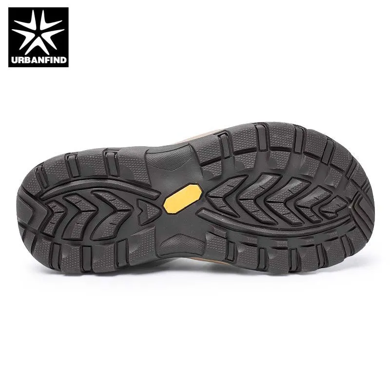 Men Genuine Leather Sandals Summer Shoes Comfortable Sandals