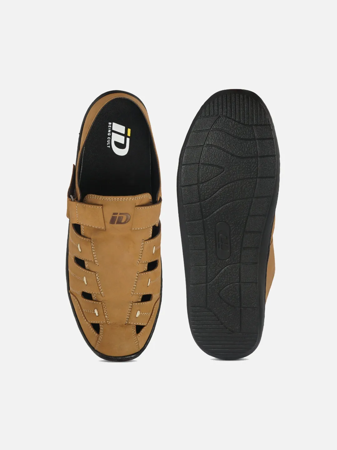 Men's Camel Mule Sandal (ID4070)