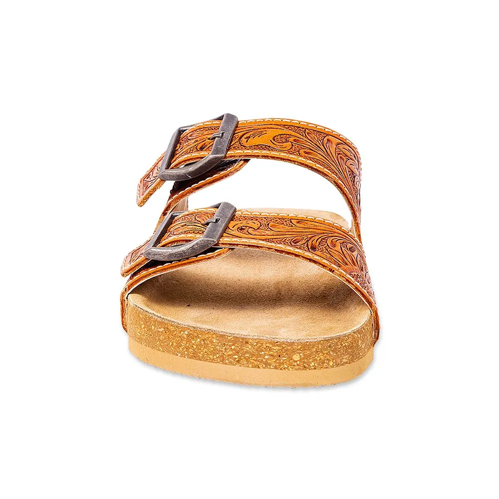 Molly Tooled Sandals