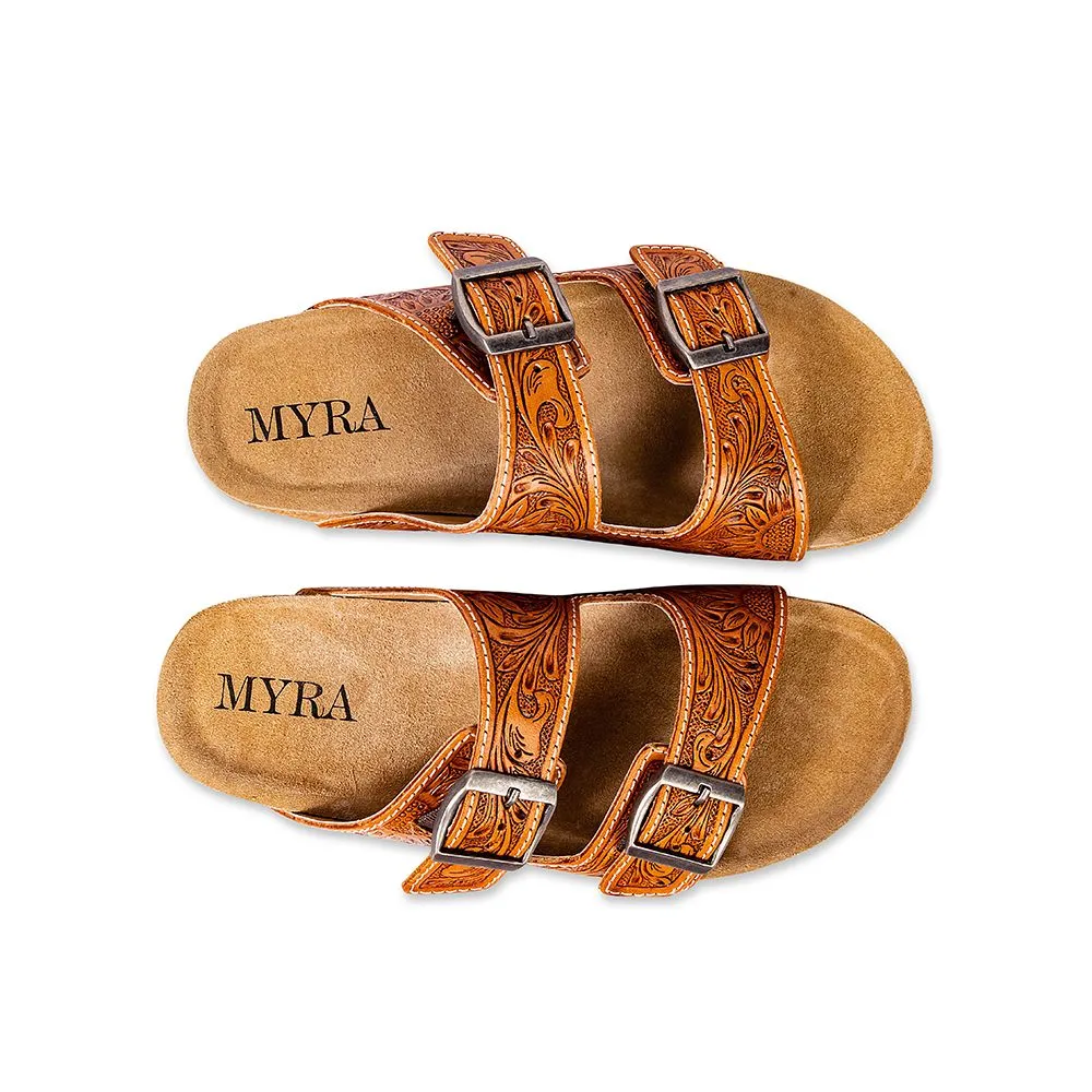 Molly Tooled Sandals