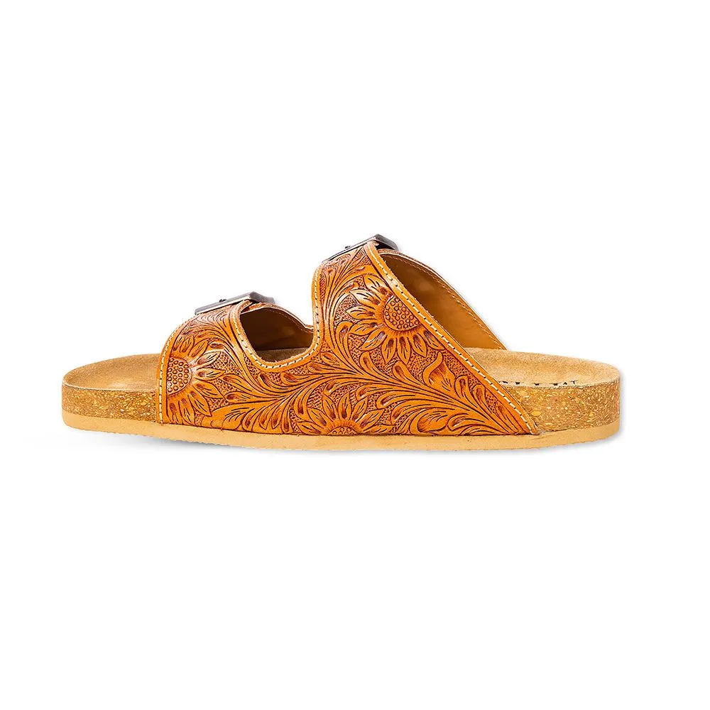 Molly Tooled Sandals