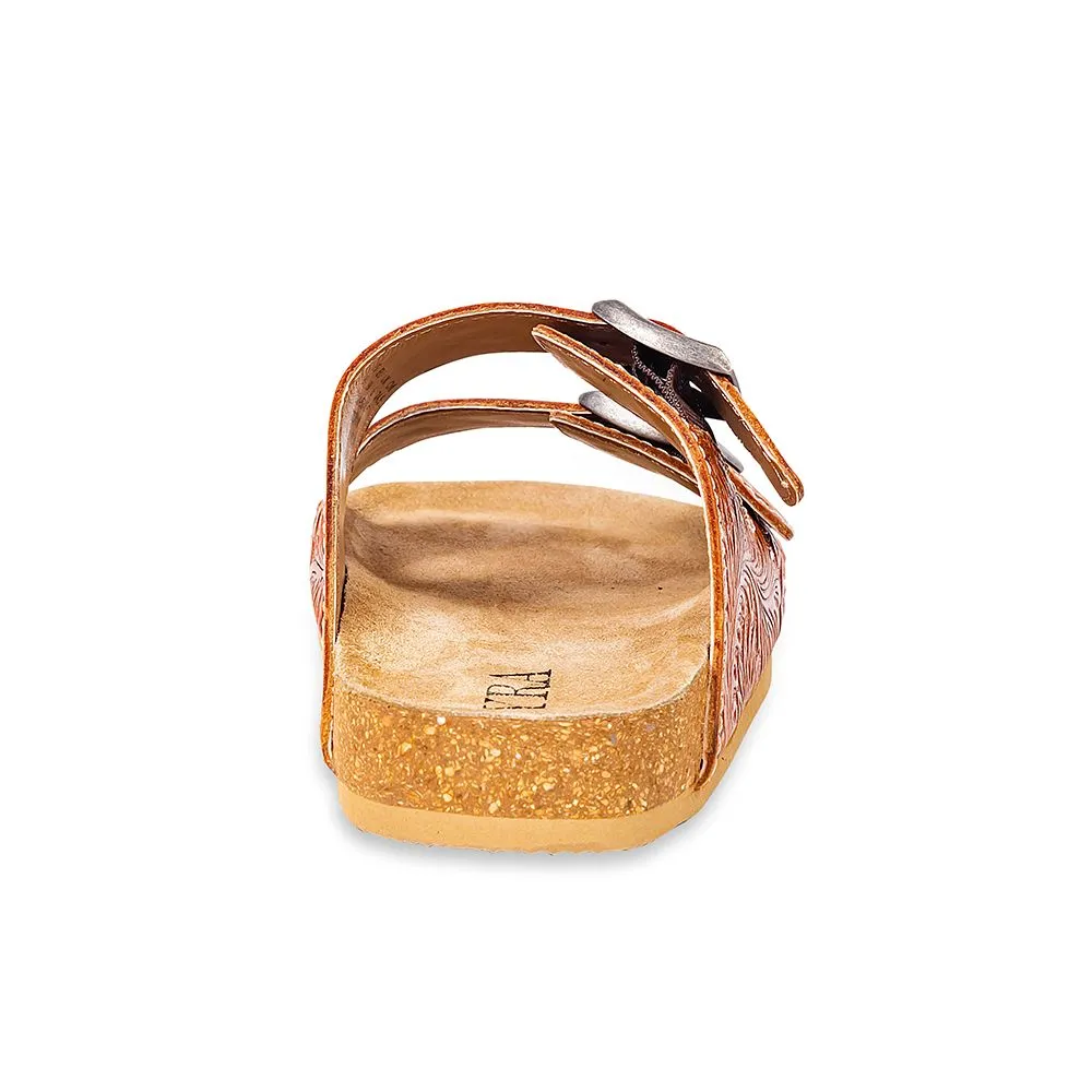 Molly Tooled Sandals