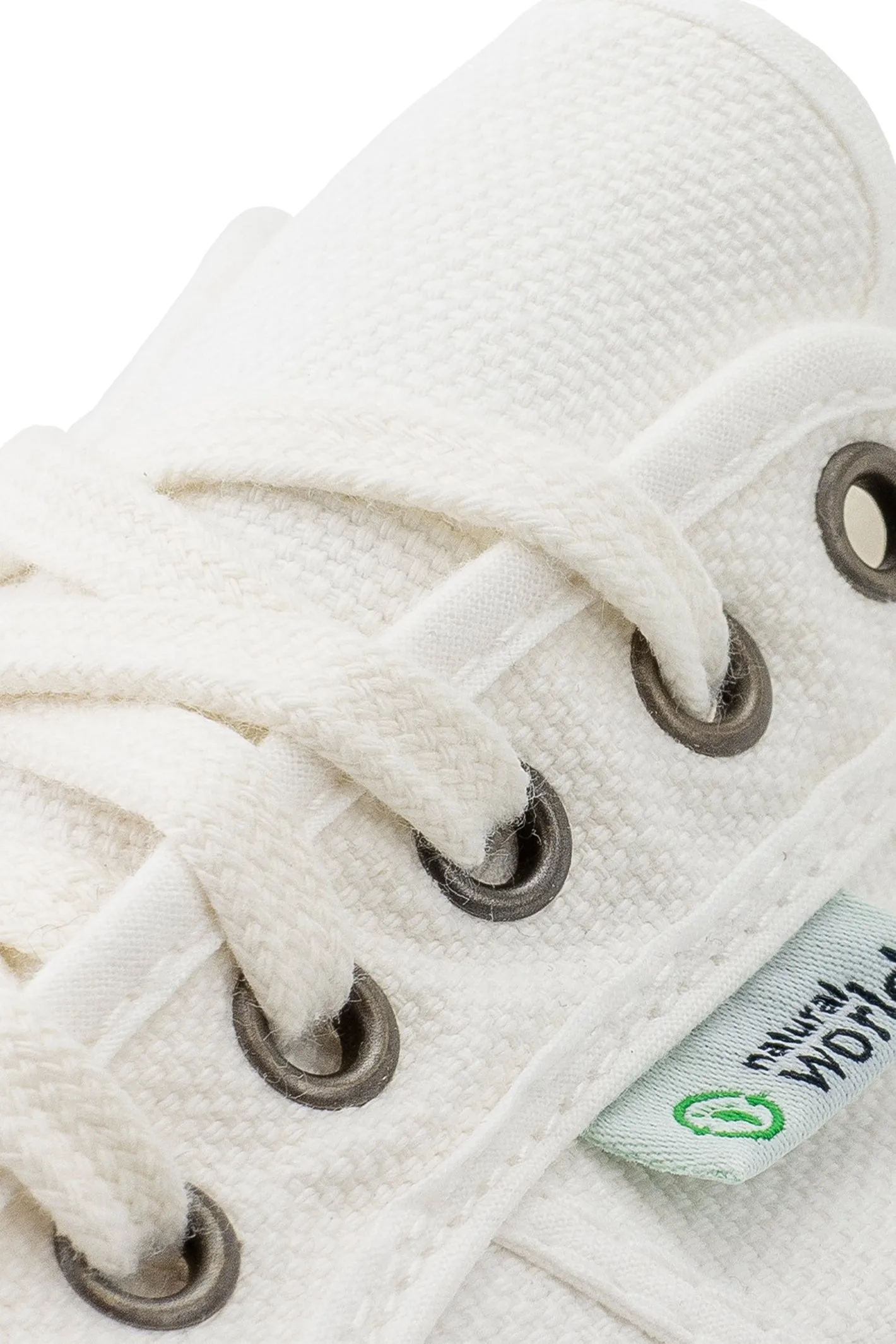 Natural World Blossom Plimsoll White 901 505
