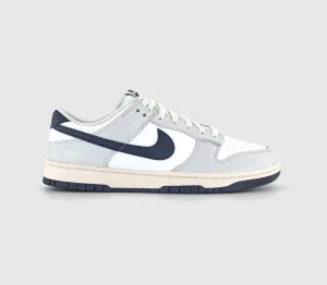Nike Dunk Low Trainers Photon Dust Obsidian White Phantom Fir