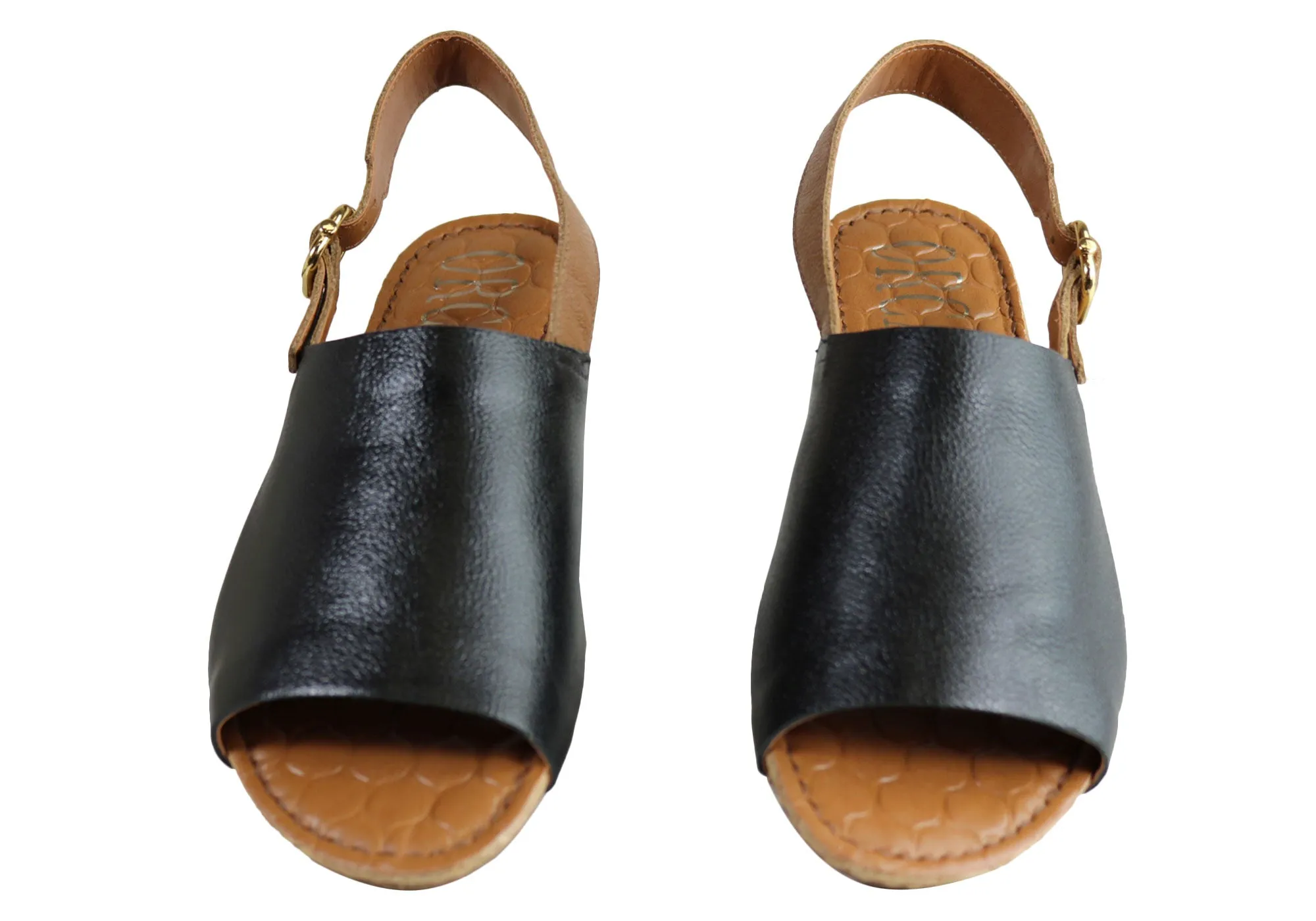 Orcade Dina Womens Comfortable Leather Fashion Sandals Made In Brazil