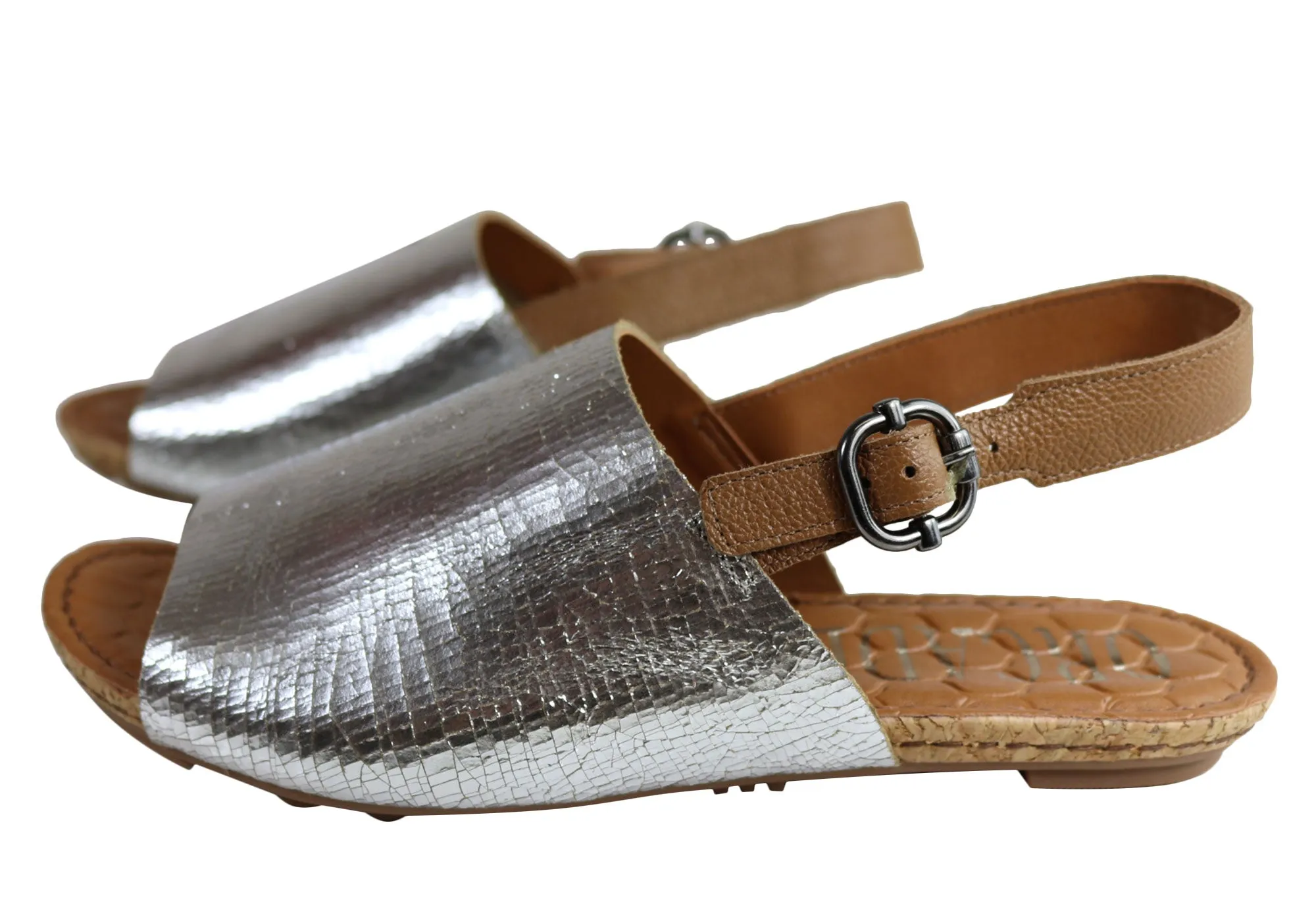 Orcade Dina Womens Comfortable Leather Fashion Sandals Made In Brazil