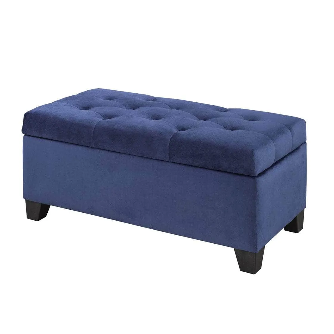 Padded Tufted Storage Ottoman - Available in 4 Colours