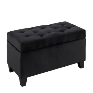 Padded Tufted Storage Ottoman - Available in 4 Colours