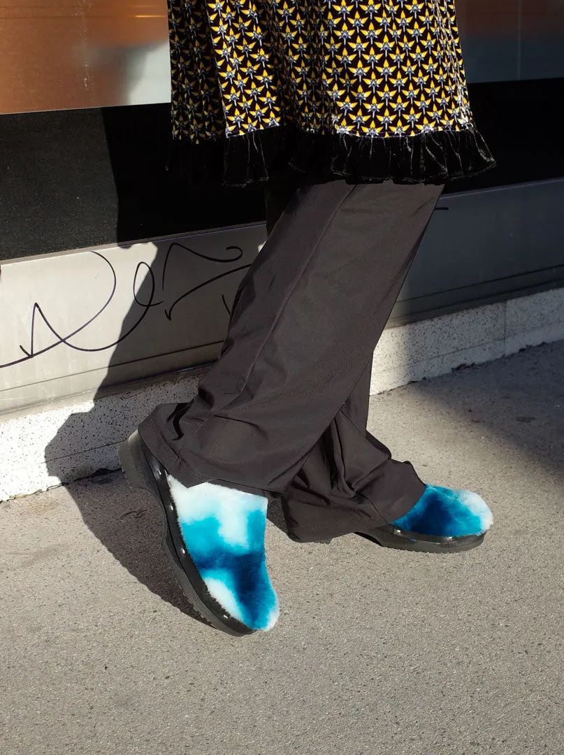 PANTO CURLY Dark Sole   Bluedye
