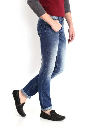 Peter England Men Blue Slim Fit Jeans