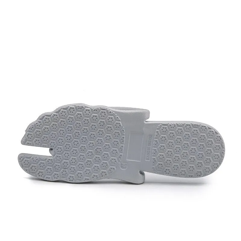 Plus Size Slippers Strange Toe Shape Couple Flip Flops Bathroom Massage Slippers
