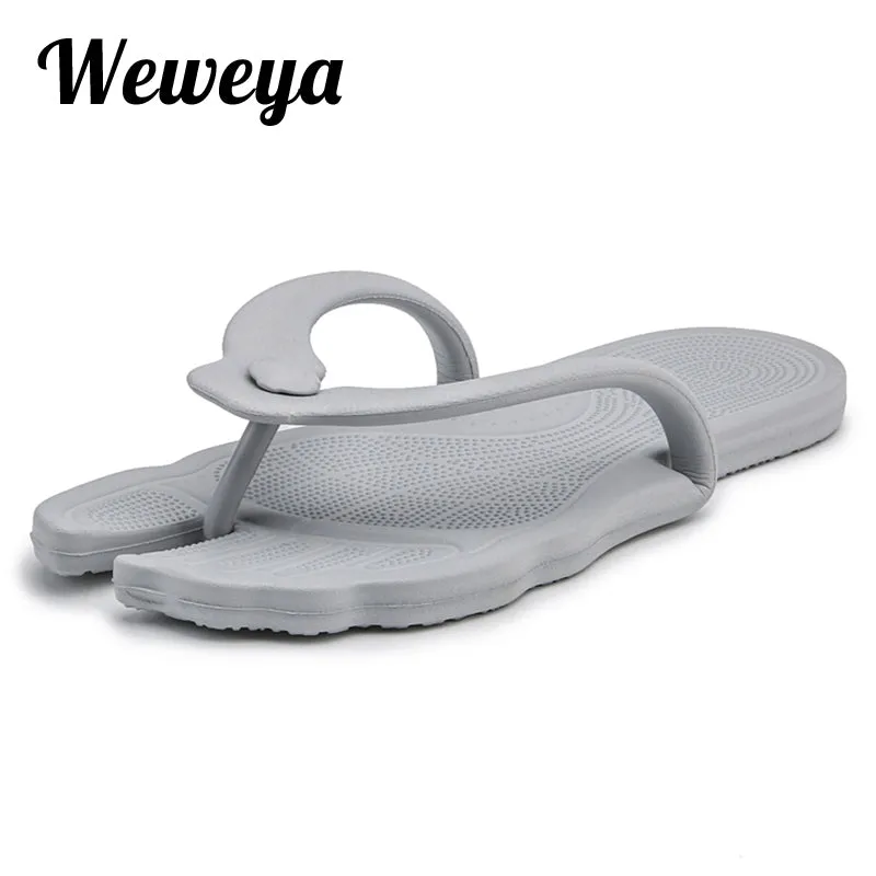 Plus Size Slippers Strange Toe Shape Couple Flip Flops Bathroom Massage Slippers