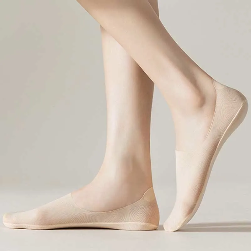 Plus Size Summer No Show Socks(12 Pairs)