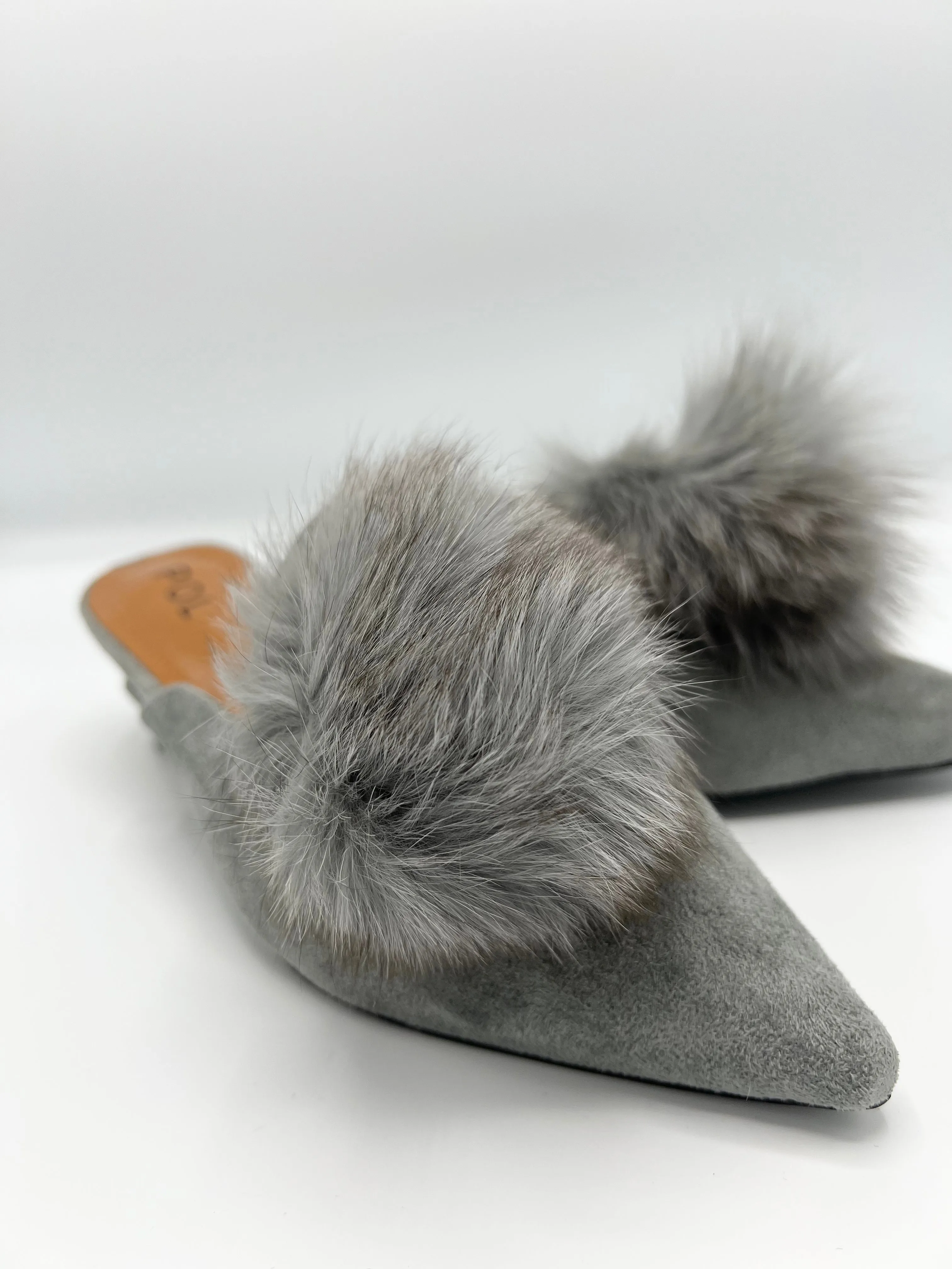 Pom Pom Mules