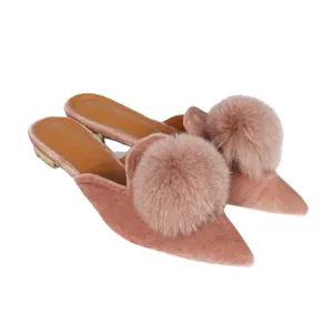Pom Pom Mules