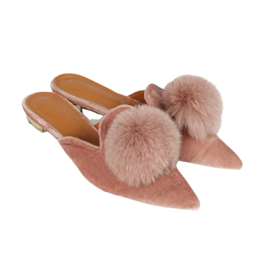Pom Pom Mules