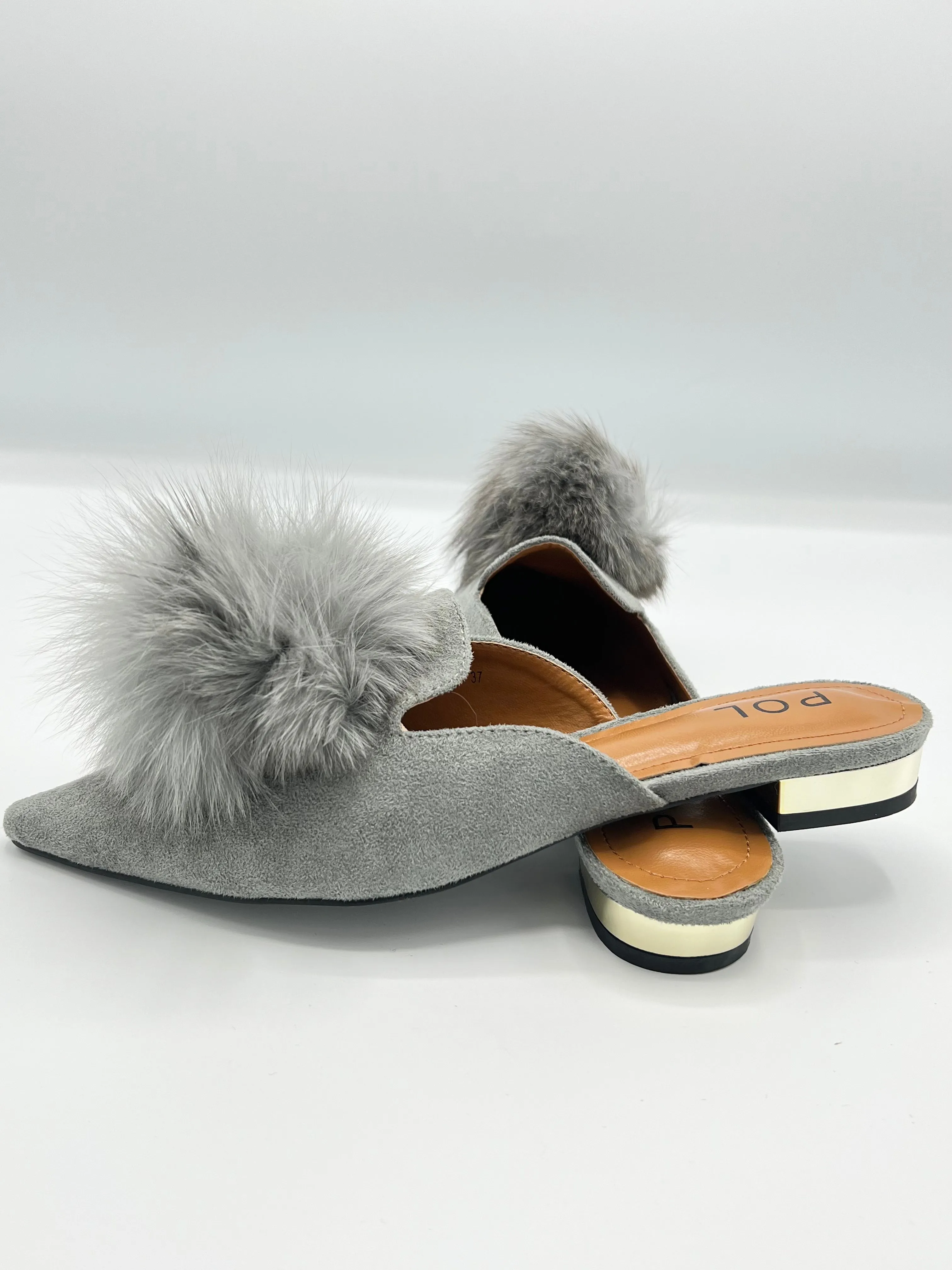 Pom Pom Mules