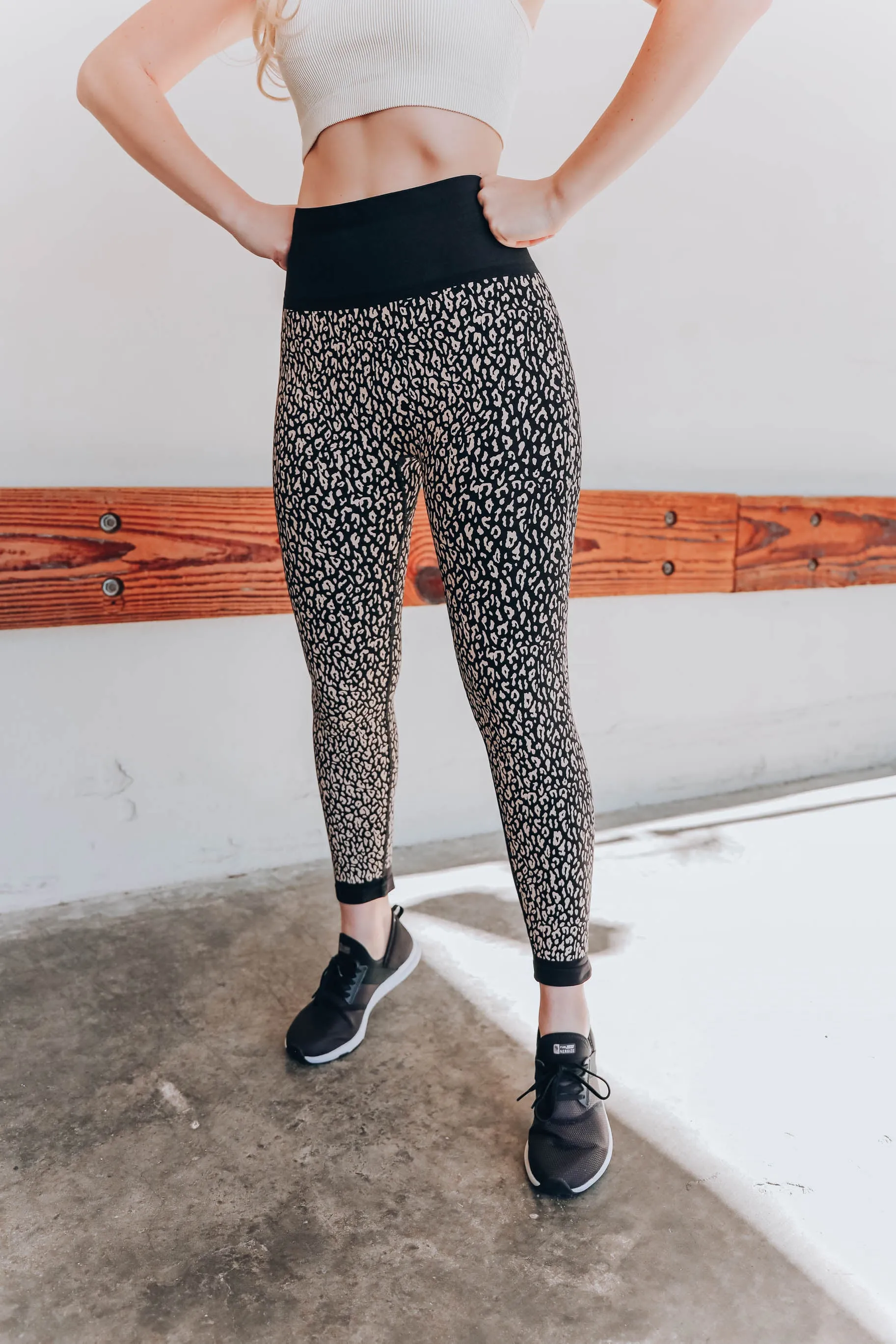 Powerin' Through Leopard Leggings