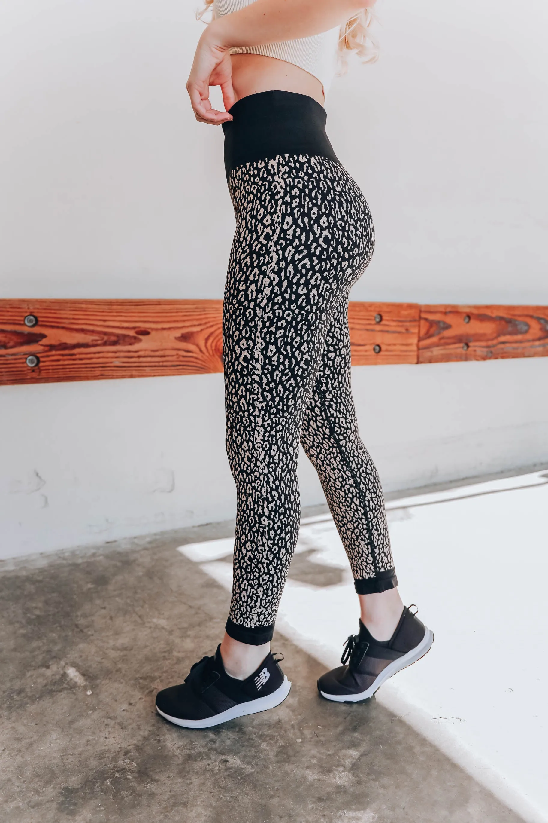 Powerin' Through Leopard Leggings