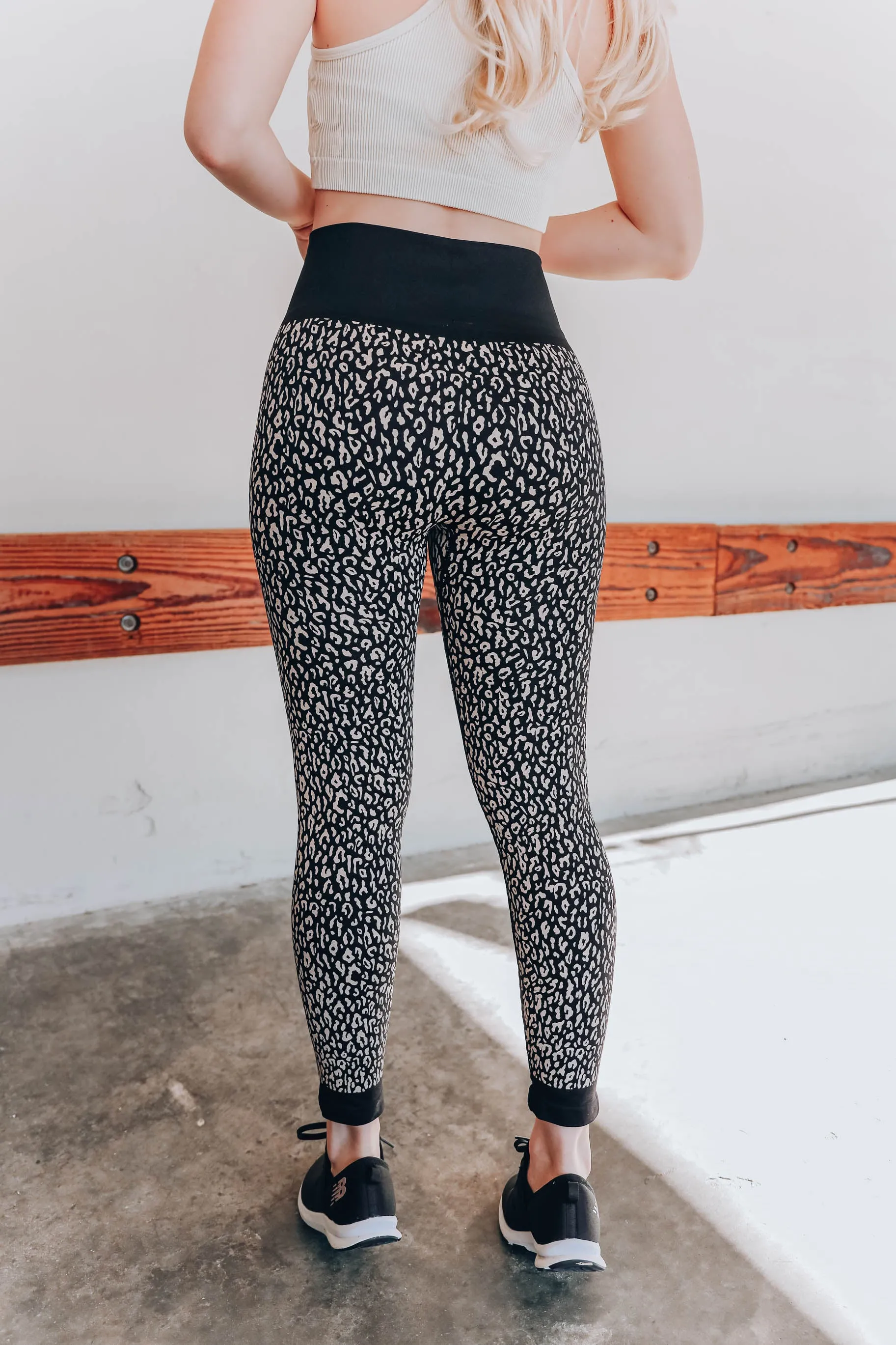 Powerin' Through Leopard Leggings