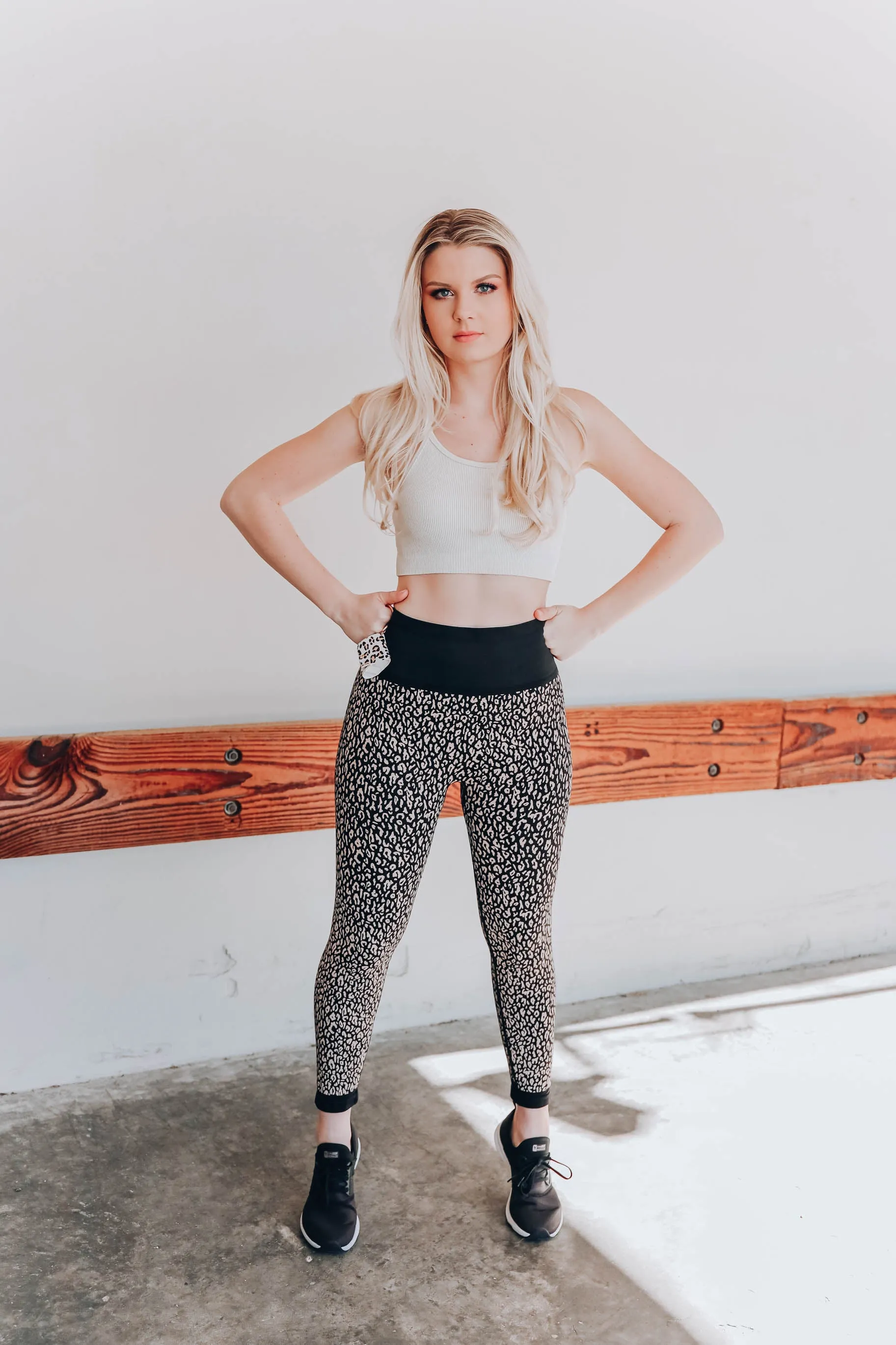 Powerin' Through Leopard Leggings