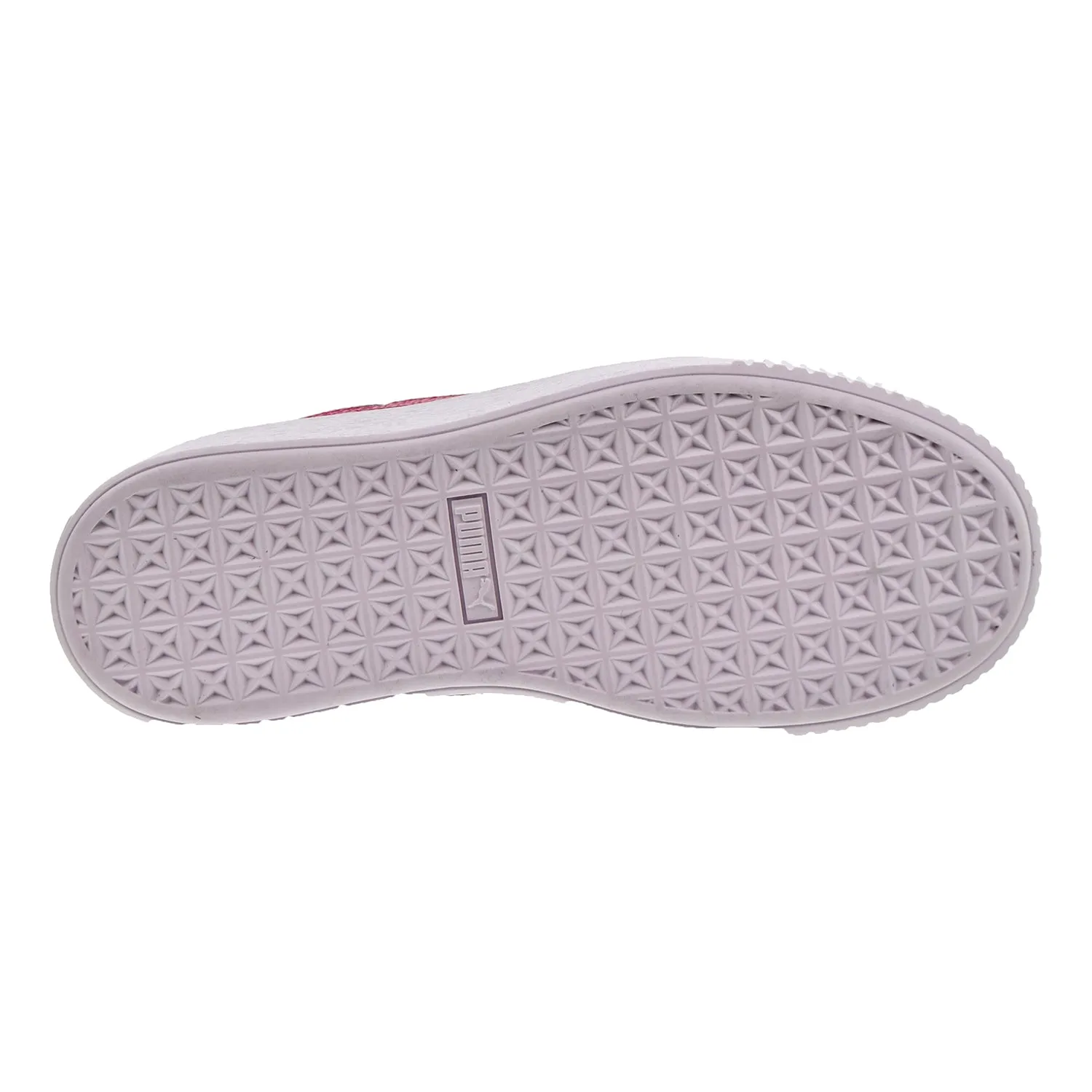 Puma Suede Platform Snk Jr Big Kid's Shoes Puma Black/Love Potion