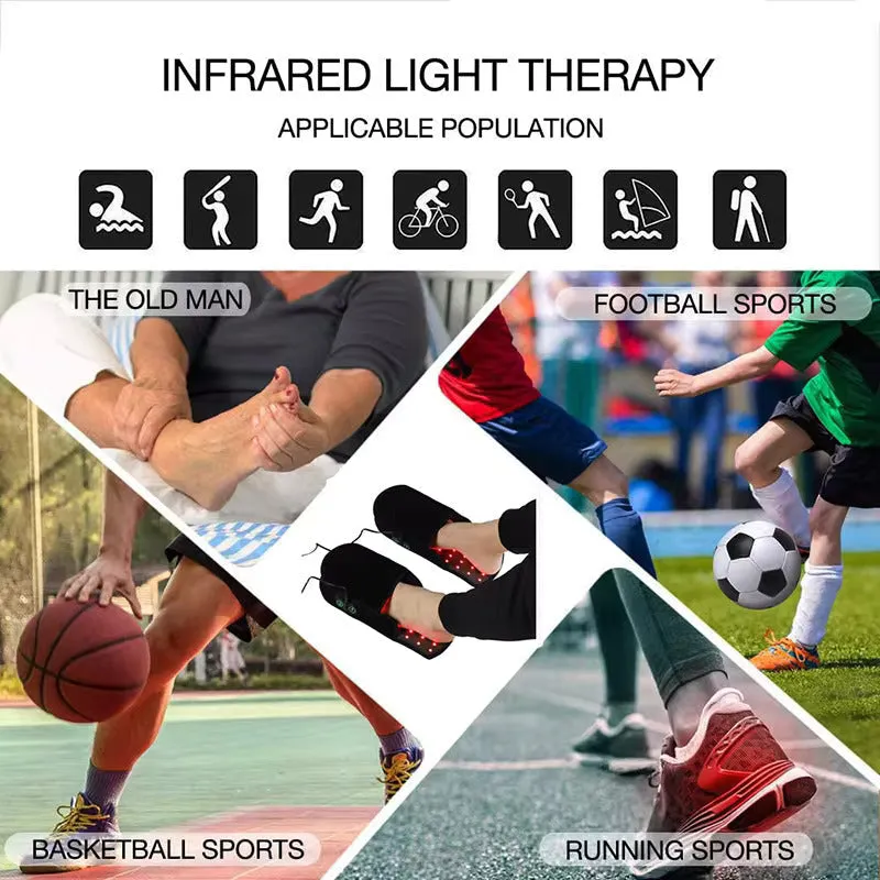 Red Light Therapy Slippers for Foot Pain | Physiotherapist-Approved - MedSupportCare