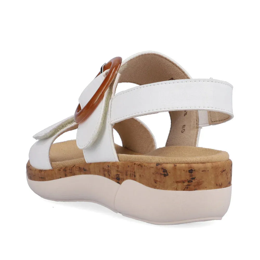 Remonte by Rieker Women's Jocelyn Sandals - Weiss/Weiss