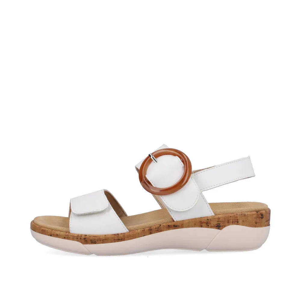 Remonte by Rieker Women's Jocelyn Sandals - Weiss/Weiss