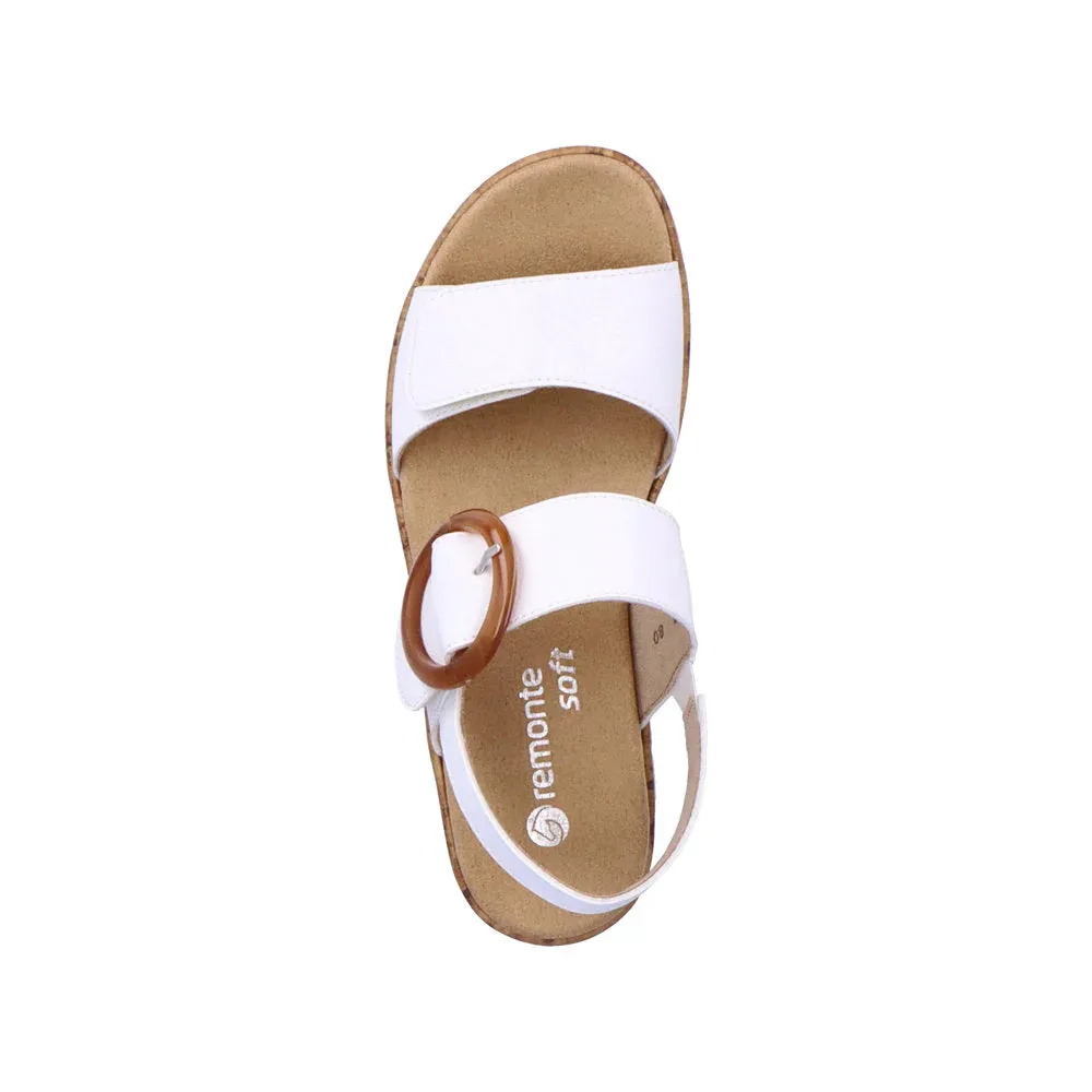 Remonte by Rieker Women's Jocelyn Sandals - Weiss/Weiss