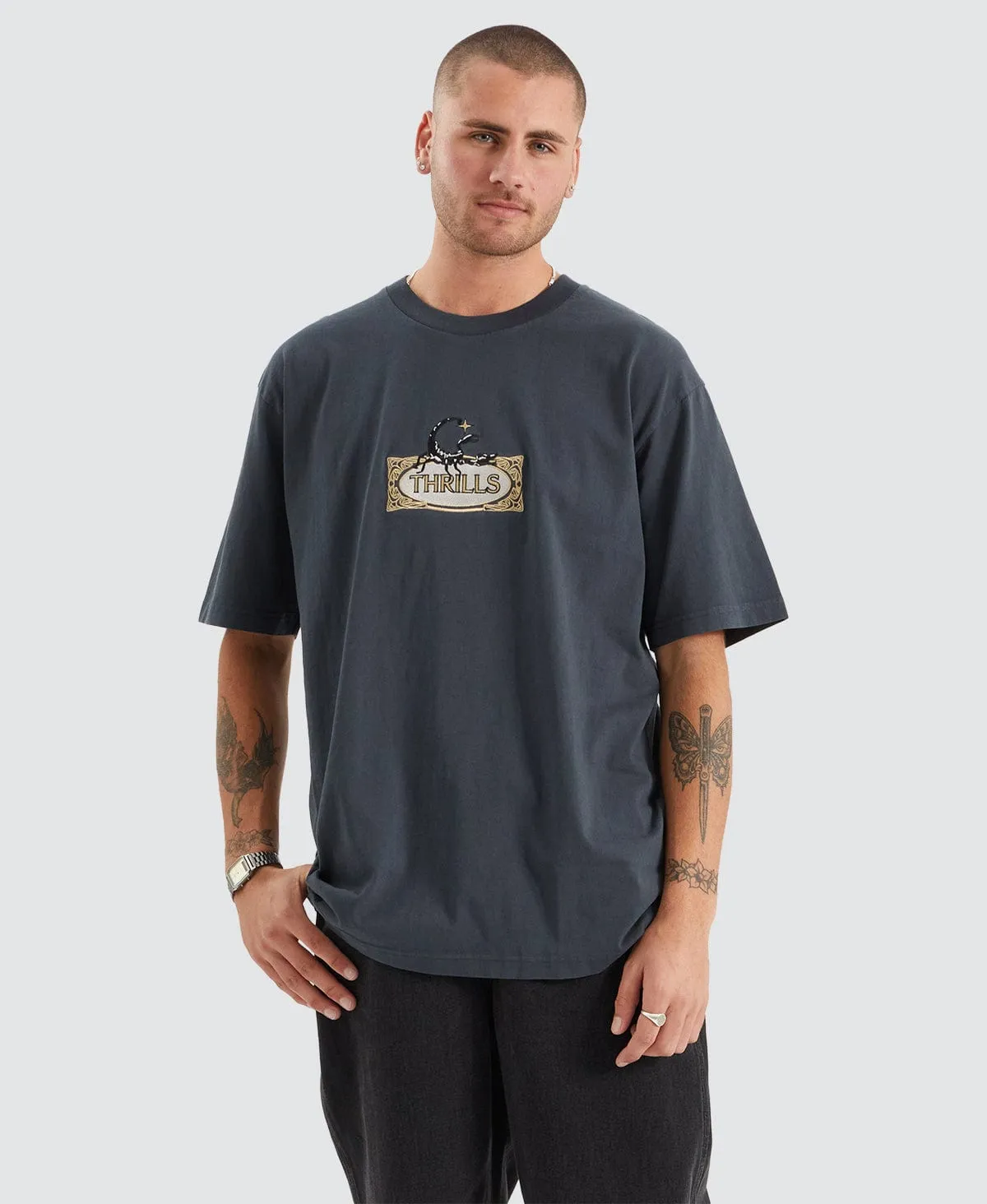 Rise Above Oversize Fit T-Shirt Black