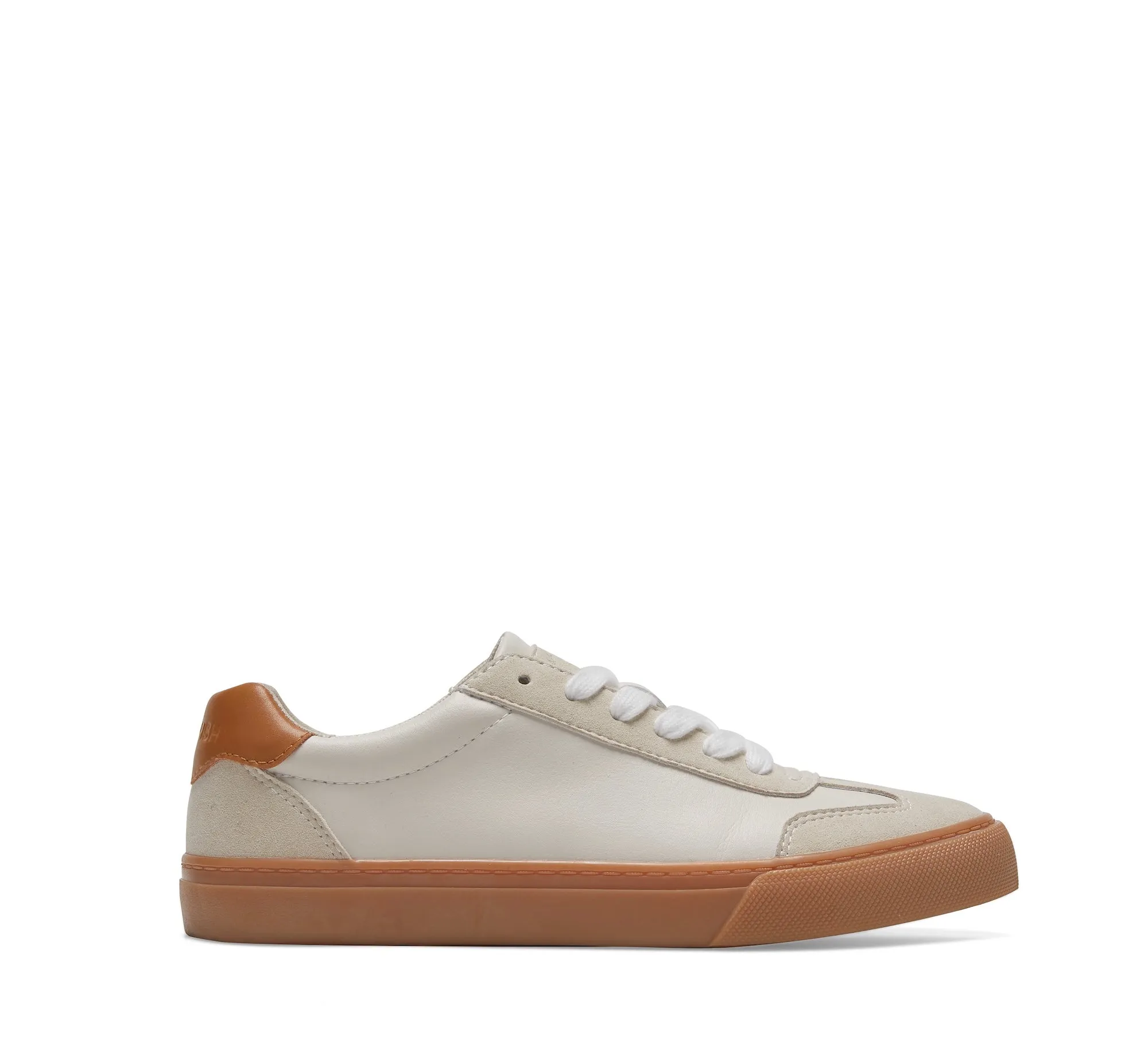 ROCKFISH Off White / Gum 901 DWR Gum collar detail womens trainers