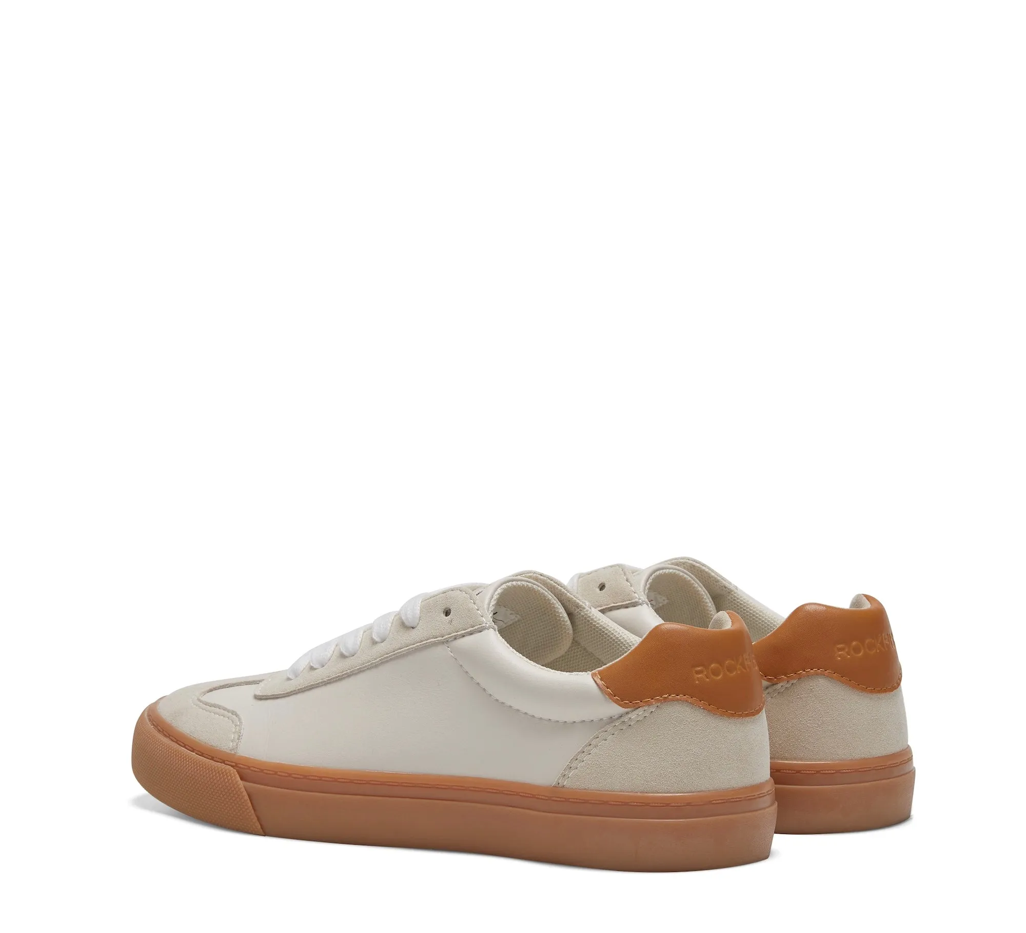 ROCKFISH Off White / Gum 901 DWR Gum collar detail womens trainers