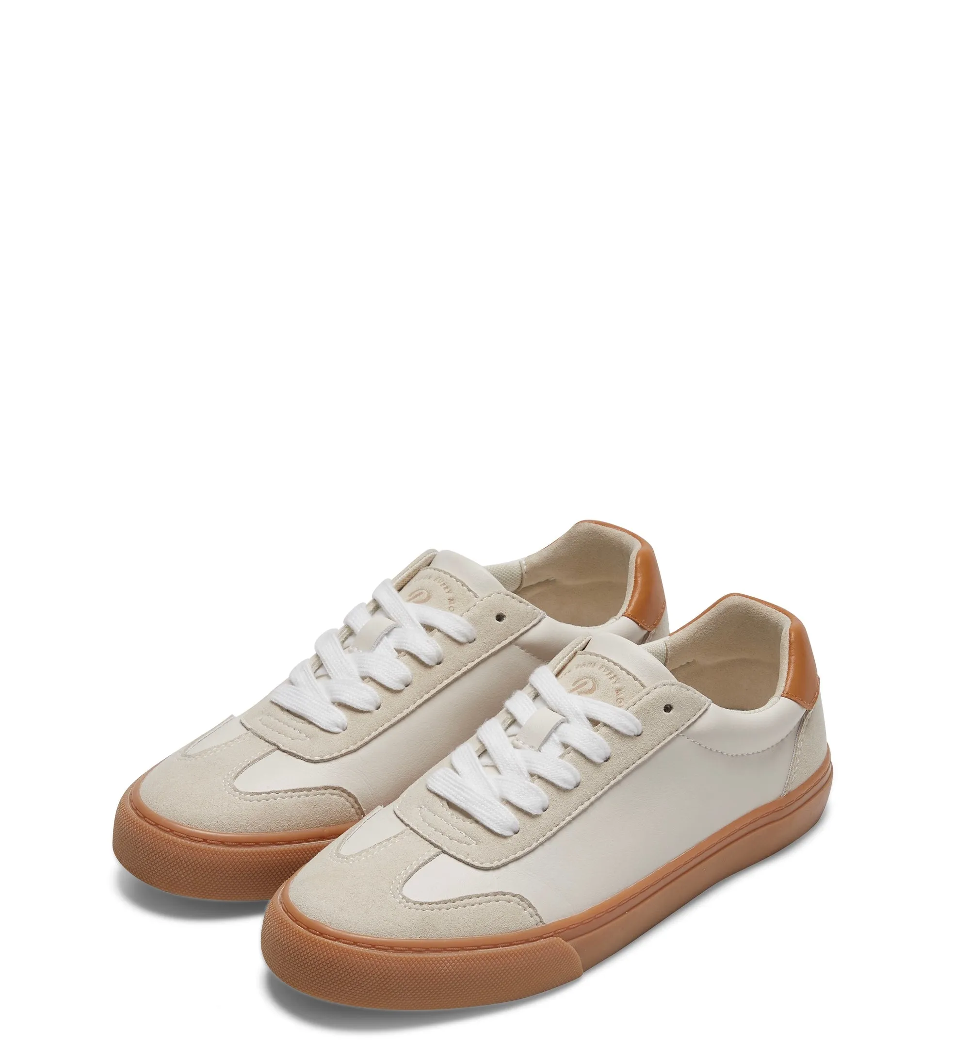 ROCKFISH Off White / Gum 901 DWR Gum collar detail womens trainers