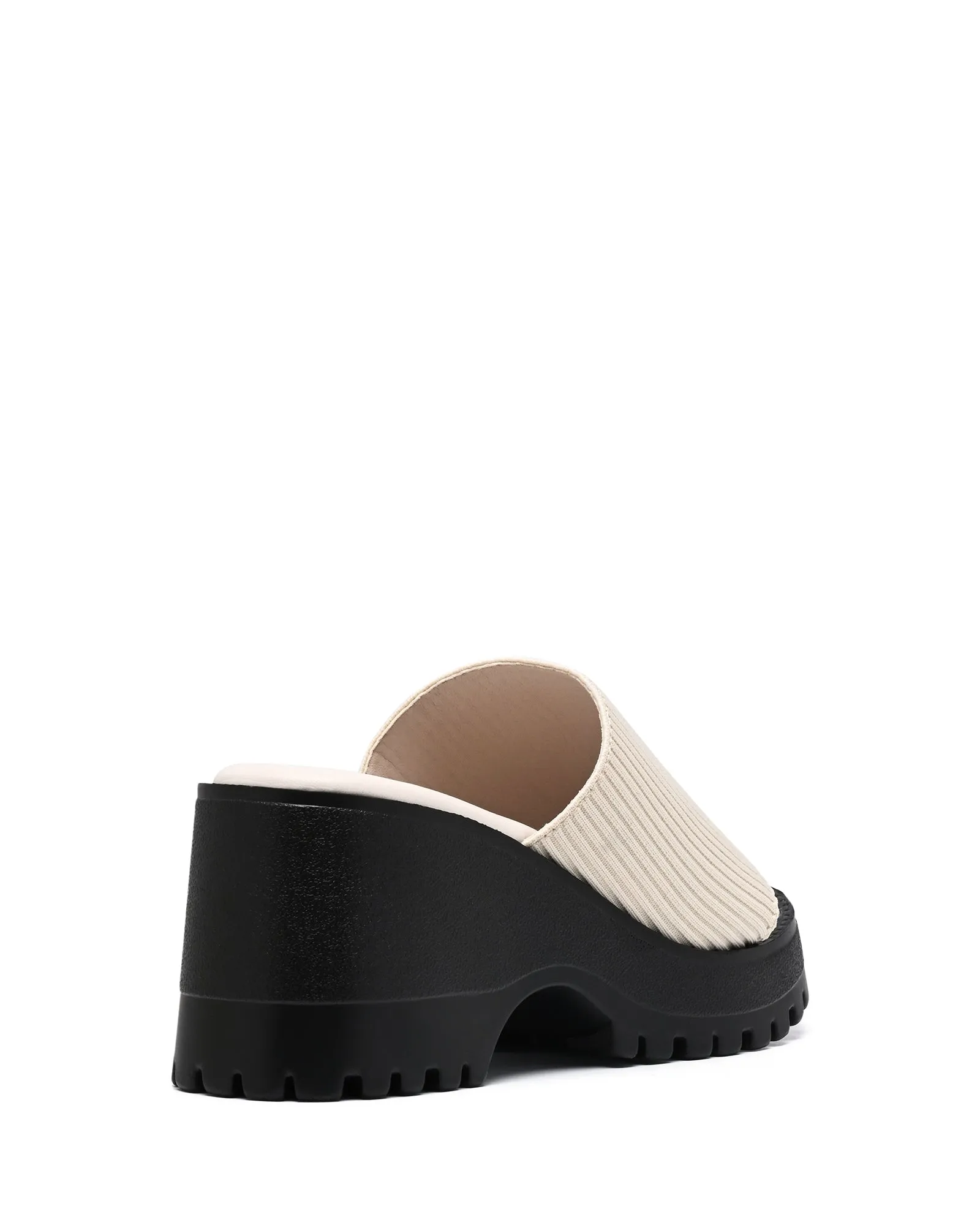 Romy Platform Sandal Bone Knit