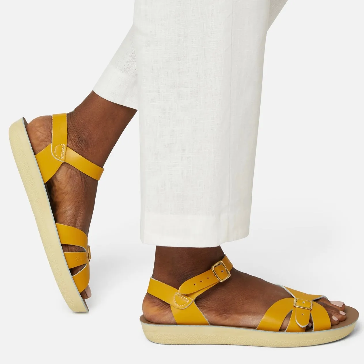 Salt Water Boardwalk Mustard Ladies