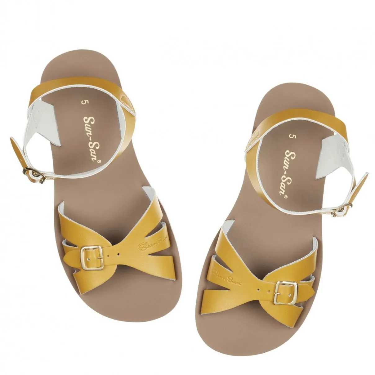 Salt Water Boardwalk Mustard Ladies