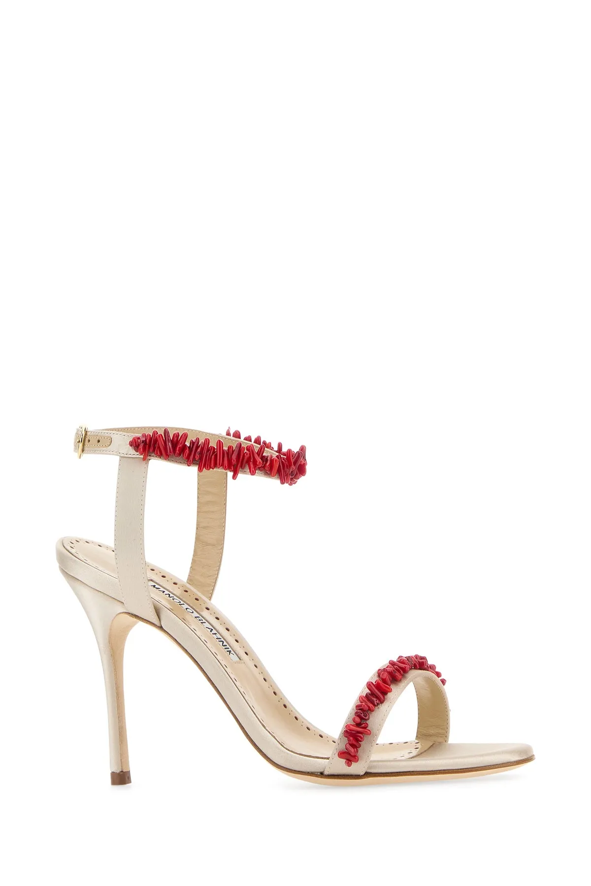 Sand satin Cienzan sandals