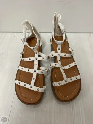 Sandals Heels Platform By Cato In White, Size: 6.5