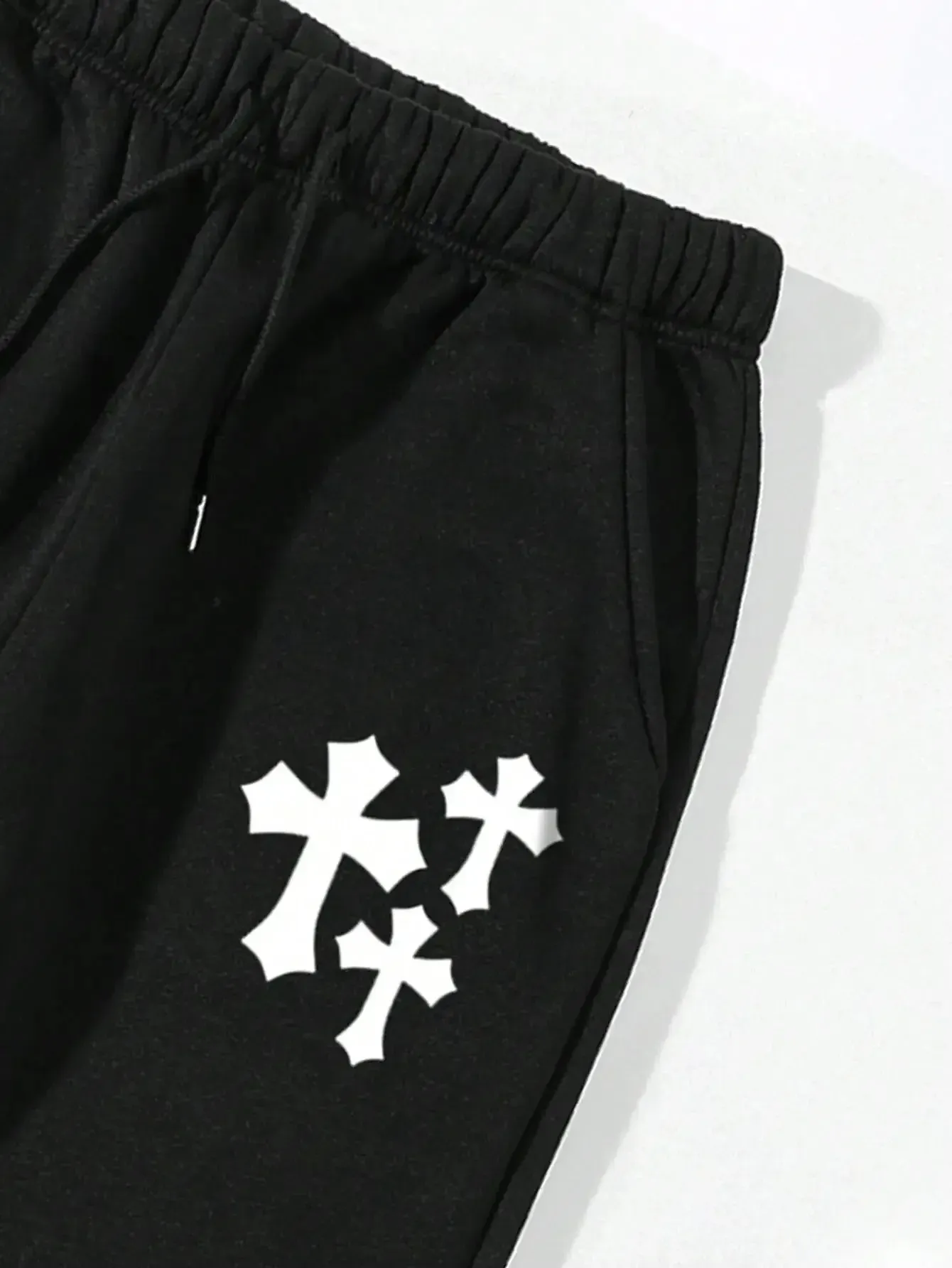 Sprintz - Joggingbroek Heren - Casual Sweatpants met Kruis Print