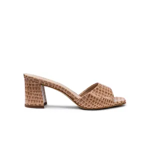 Square Toe Chic Mule BCR 037