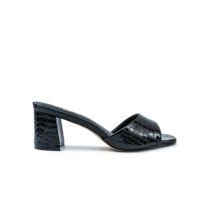 Square Toe Chic Mule BCR 037