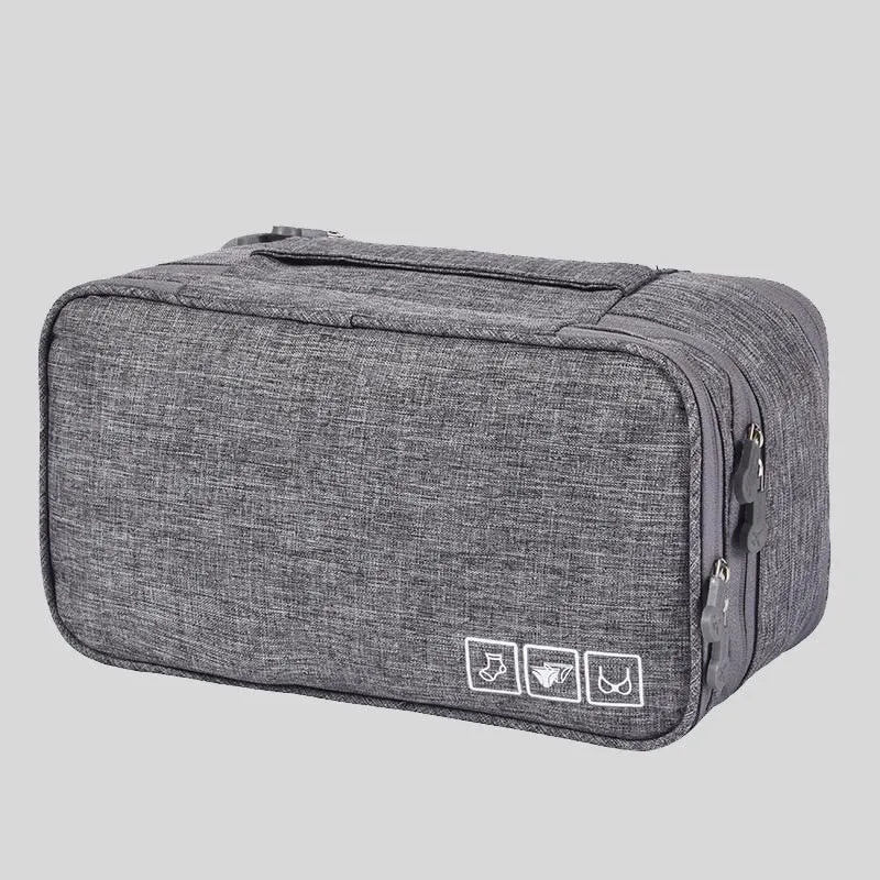 Storage Bag For Travel Oxford Protable Multi-Function Underwear Organizer