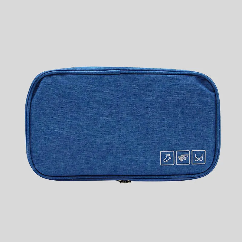Storage Bag For Travel Oxford Protable Multi-Function Underwear Organizer